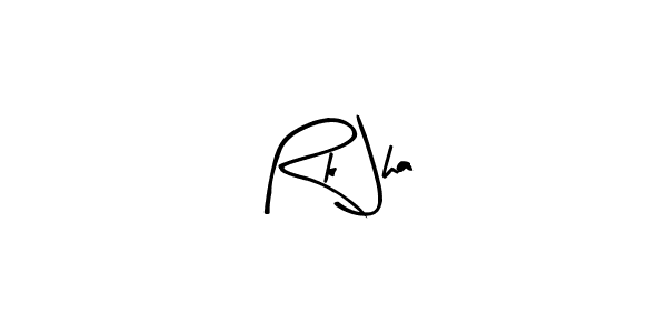 Also You can easily find your signature by using the search form. We will create Rk Jha name handwritten signature images for you free of cost using Arty Signature sign style. Rk Jha signature style 8 images and pictures png