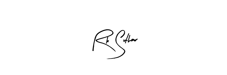 Here are the top 10 professional signature styles for the name Rk Suthar. These are the best autograph styles you can use for your name. Rk Suthar signature style 8 images and pictures png