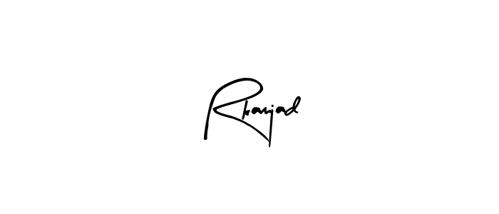 You should practise on your own different ways (Arty Signature) to write your name (Rkamjad) in signature. don't let someone else do it for you. Rkamjad signature style 8 images and pictures png