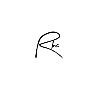 Make a beautiful signature design for name Rkc. With this signature (Arty Signature) style, you can create a handwritten signature for free. Rkc signature style 8 images and pictures png