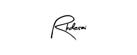 How to make Rkdesai name signature. Use Arty Signature style for creating short signs online. This is the latest handwritten sign. Rkdesai signature style 8 images and pictures png