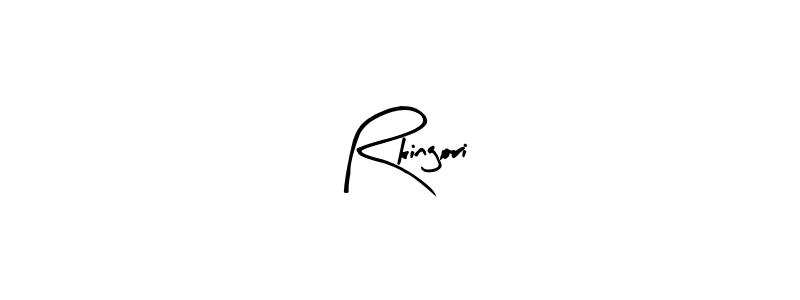 How to make Rkingori signature? Arty Signature is a professional autograph style. Create handwritten signature for Rkingori name. Rkingori signature style 8 images and pictures png