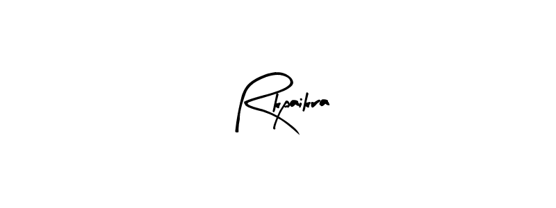 You should practise on your own different ways (Arty Signature) to write your name (Rkpaikra) in signature. don't let someone else do it for you. Rkpaikra signature style 8 images and pictures png