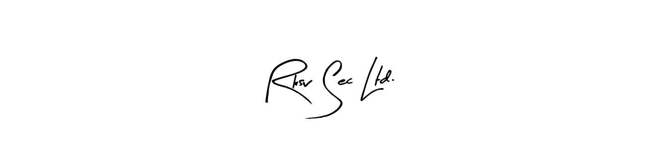 Once you've used our free online signature maker to create your best signature Arty Signature style, it's time to enjoy all of the benefits that Rksv Sec Ltd. name signing documents. Rksv Sec Ltd. signature style 8 images and pictures png