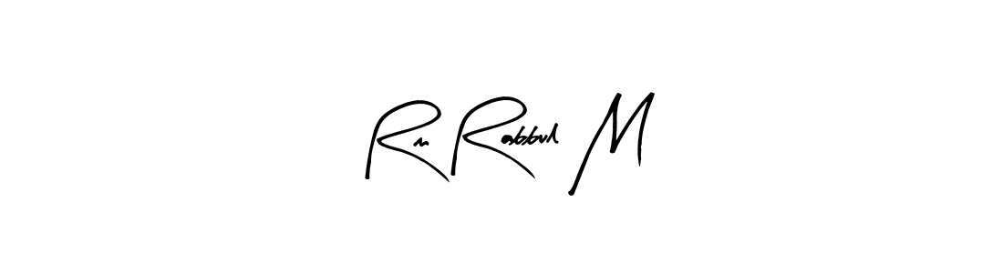 Once you've used our free online signature maker to create your best signature Arty Signature style, it's time to enjoy all of the benefits that Rm Rabbul M name signing documents. Rm Rabbul M signature style 8 images and pictures png