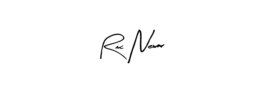 Use a signature maker to create a handwritten signature online. With this signature software, you can design (Arty Signature) your own signature for name Rmc Newar. Rmc Newar signature style 8 images and pictures png