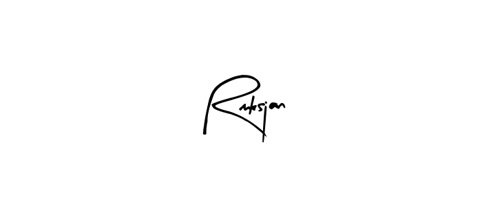 Design your own signature with our free online signature maker. With this signature software, you can create a handwritten (Arty Signature) signature for name Rmksjan. Rmksjan signature style 8 images and pictures png