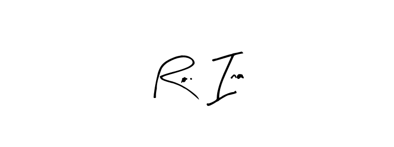 Best and Professional Signature Style for Ro.  Ina. Arty Signature Best Signature Style Collection. Ro.  Ina signature style 8 images and pictures png