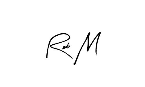 The best way (Arty Signature) to make a short signature is to pick only two or three words in your name. The name Rob M include a total of six letters. For converting this name. Rob M signature style 8 images and pictures png