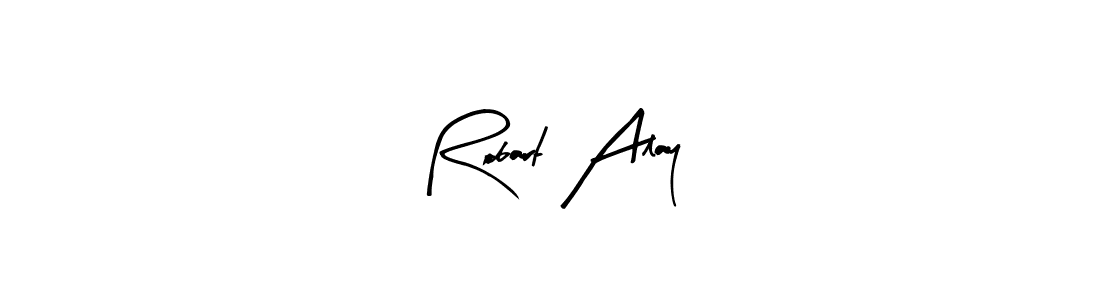 Design your own signature with our free online signature maker. With this signature software, you can create a handwritten (Arty Signature) signature for name Robart Alay. Robart Alay signature style 8 images and pictures png