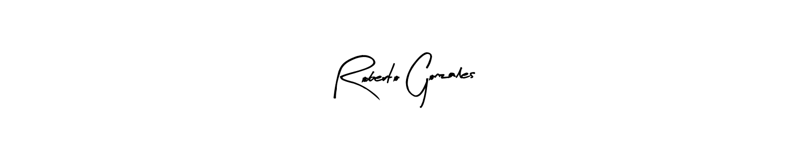Also we have Roberto Gonzales name is the best signature style. Create professional handwritten signature collection using Arty Signature autograph style. Roberto Gonzales signature style 8 images and pictures png
