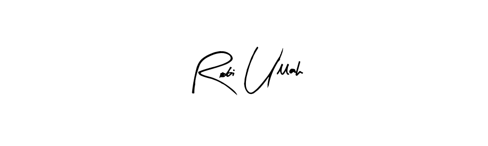 Also You can easily find your signature by using the search form. We will create Robi Ullah name handwritten signature images for you free of cost using Arty Signature sign style. Robi Ullah signature style 8 images and pictures png