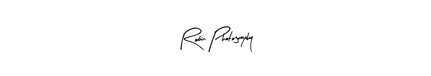 Create a beautiful signature design for name Robin Photography. With this signature (Arty Signature) fonts, you can make a handwritten signature for free. Robin Photography signature style 8 images and pictures png