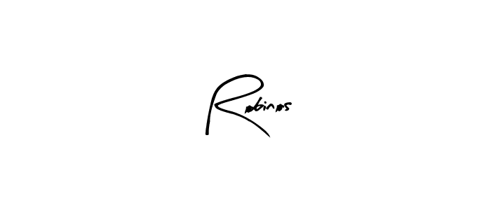 Use a signature maker to create a handwritten signature online. With this signature software, you can design (Arty Signature) your own signature for name Robinos. Robinos signature style 8 images and pictures png