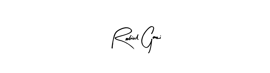 Make a short Robiul Gazi signature style. Manage your documents anywhere anytime using Arty Signature. Create and add eSignatures, submit forms, share and send files easily. Robiul Gazi signature style 8 images and pictures png