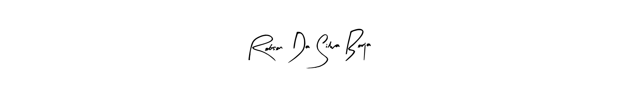 The best way (Arty Signature) to make a short signature is to pick only two or three words in your name. The name Robson Da Silva Borja include a total of six letters. For converting this name. Robson Da Silva Borja signature style 8 images and pictures png
