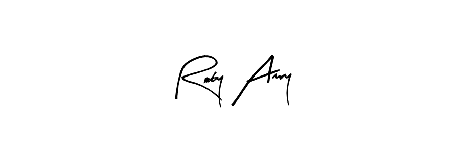 Make a short Roby Amry signature style. Manage your documents anywhere anytime using Arty Signature. Create and add eSignatures, submit forms, share and send files easily. Roby Amry signature style 8 images and pictures png
