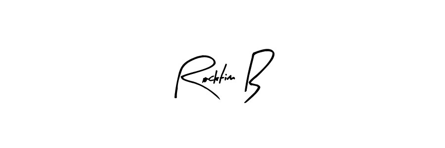 Here are the top 10 professional signature styles for the name Rocktim B. These are the best autograph styles you can use for your name. Rocktim B signature style 8 images and pictures png