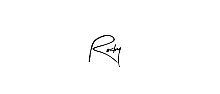 Create a beautiful signature design for name Rocky19. With this signature (Arty Signature) fonts, you can make a handwritten signature for free. Rocky19 signature style 8 images and pictures png