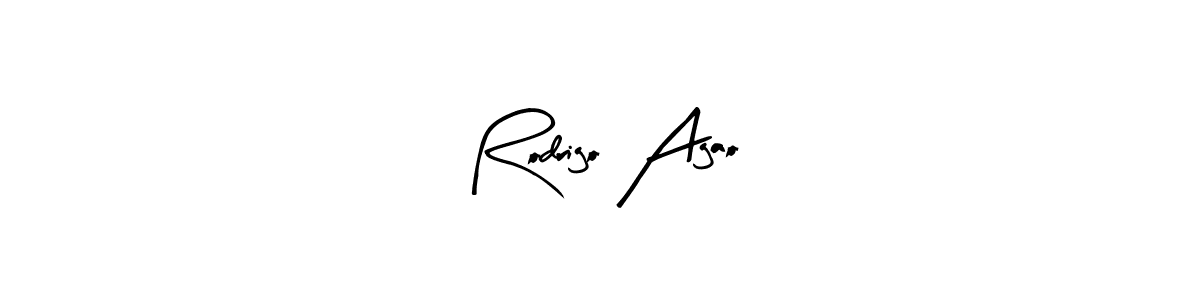 How to make Rodrigo Agao signature? Arty Signature is a professional autograph style. Create handwritten signature for Rodrigo Agao name. Rodrigo Agao signature style 8 images and pictures png