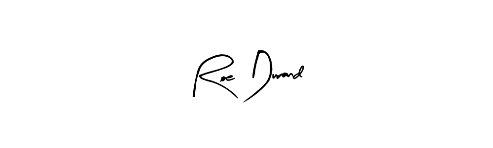 Design your own signature with our free online signature maker. With this signature software, you can create a handwritten (Arty Signature) signature for name Roe Durand. Roe Durand signature style 8 images and pictures png