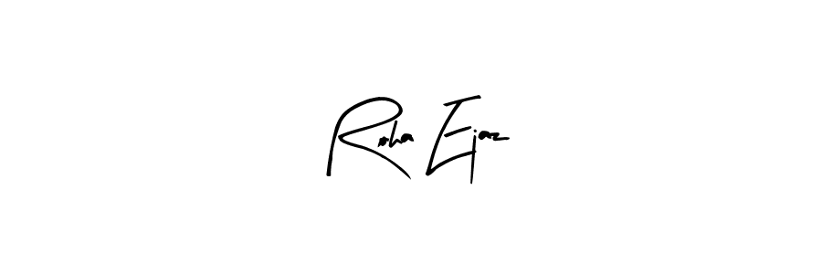 This is the best signature style for the Roha Ejaz name. Also you like these signature font (Arty Signature). Mix name signature. Roha Ejaz signature style 8 images and pictures png
