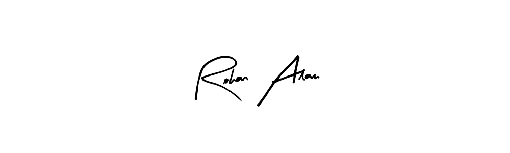 You can use this online signature creator to create a handwritten signature for the name Rohan Alam. This is the best online autograph maker. Rohan Alam signature style 8 images and pictures png