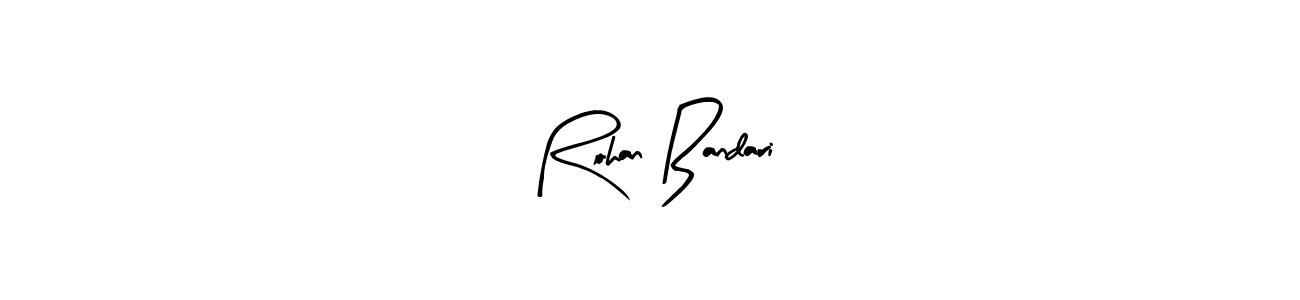 Once you've used our free online signature maker to create your best signature Arty Signature style, it's time to enjoy all of the benefits that Rohan Bandari name signing documents. Rohan Bandari signature style 8 images and pictures png