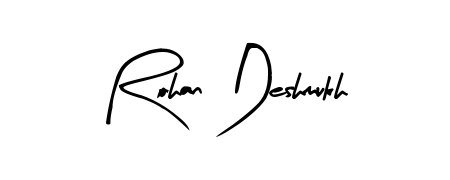 The Arty Signature signature style provides a bold statement for name Rohan Deshmukh. Designed for business owners, executives, and leaders. Rohan Deshmukh signature style 8 images and pictures png