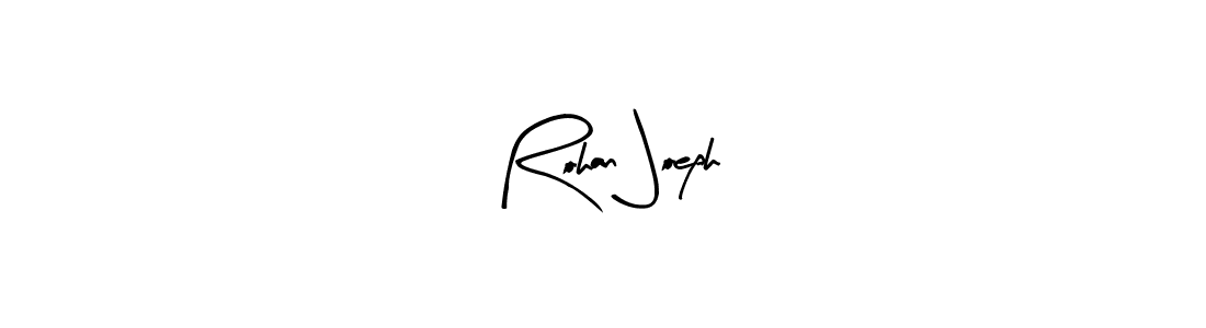 Rohan Joeph stylish signature style. Best Handwritten Sign (Arty Signature) for my name. Handwritten Signature Collection Ideas for my name Rohan Joeph. Rohan Joeph signature style 8 images and pictures png