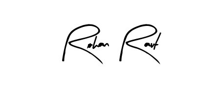 Style your name Rohan Raut with confidence using Arty Signature signature design. Simple, elegant, and ready for immediate document use. Rohan Raut signature style 8 images and pictures png