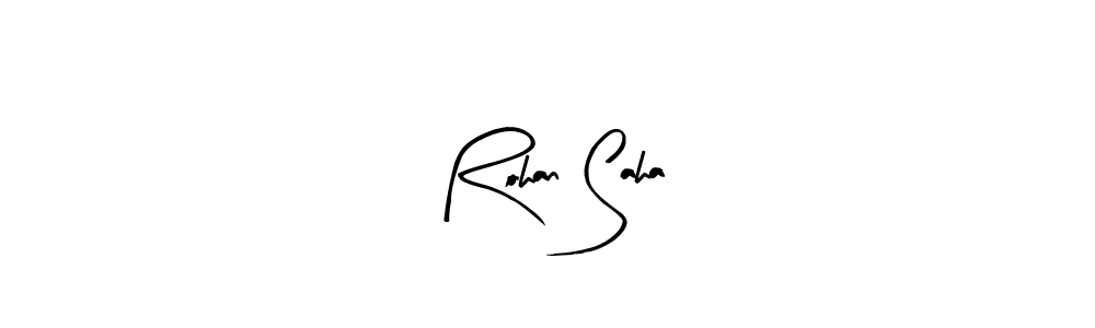 Also we have Rohan Saha name is the best signature style. Create professional handwritten signature collection using Arty Signature autograph style. Rohan Saha signature style 8 images and pictures png