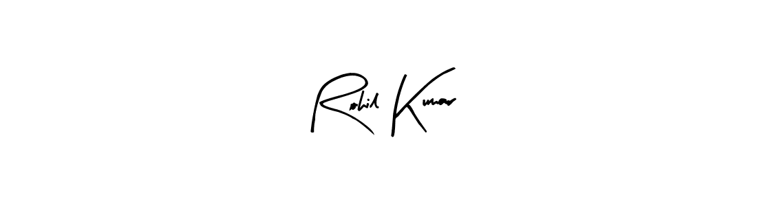Design your own signature with our free online signature maker. With this signature software, you can create a handwritten (Arty Signature) signature for name Rohil Kumar. Rohil Kumar signature style 8 images and pictures png