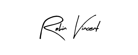 Arty Signature is a professional signature style that is perfect for those who want to add a touch of class to their signature. Get Rohin Vincent name fancy signature for free. Rohin Vincent signature style 8 images and pictures png