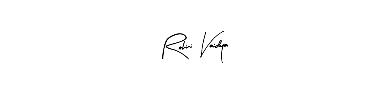 Once you've used our free online signature maker to create your best signature Arty Signature style, it's time to enjoy all of the benefits that Rohini Vaidya name signing documents. Rohini Vaidya signature style 8 images and pictures png