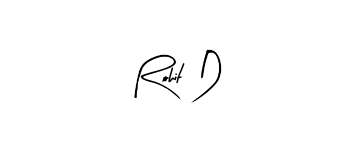 It looks lik you need a new signature style for name Rohit D. Design unique handwritten (Arty Signature) signature with our free signature maker in just a few clicks. Rohit D signature style 8 images and pictures png