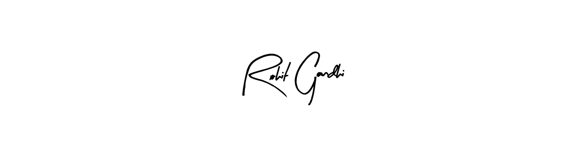 You can use this online signature creator to create a handwritten signature for the name Rohit Gandhi. This is the best online autograph maker. Rohit Gandhi signature style 8 images and pictures png