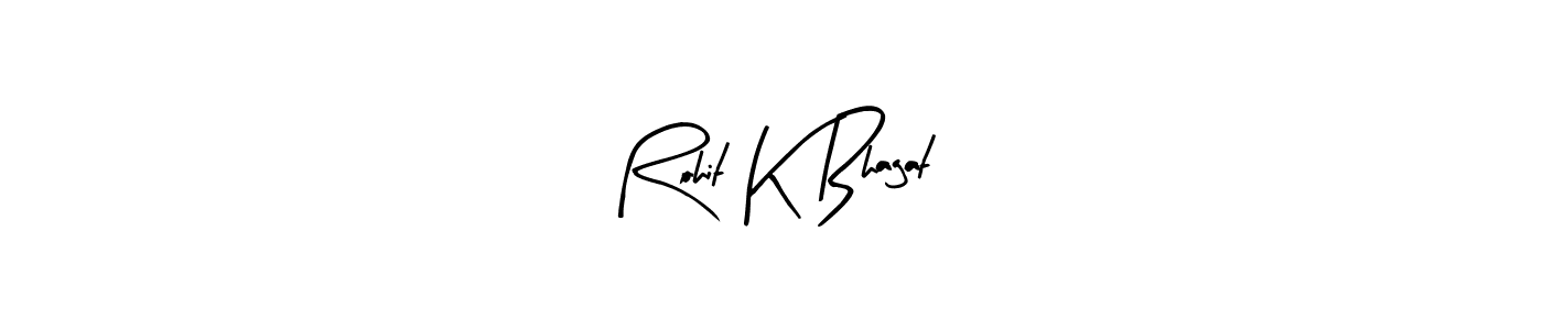 if you are searching for the best signature style for your name Rohit K Bhagat. so please give up your signature search. here we have designed multiple signature styles  using Arty Signature. Rohit K Bhagat signature style 8 images and pictures png