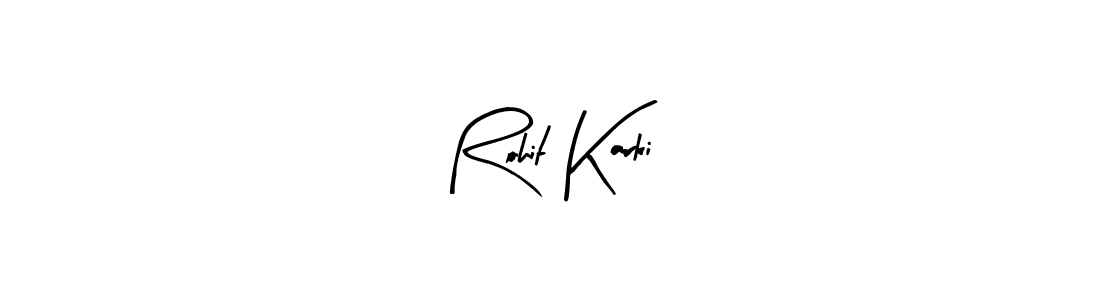 How to Draw Rohit Karki signature style? Arty Signature is a latest design signature styles for name Rohit Karki. Rohit Karki signature style 8 images and pictures png