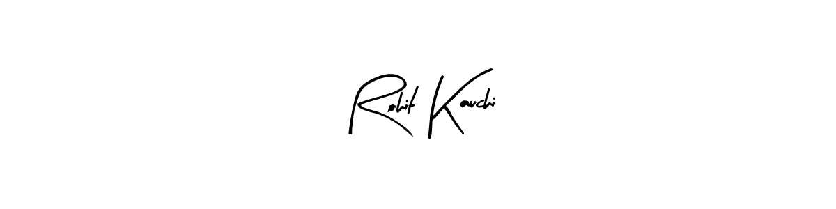 if you are searching for the best signature style for your name Rohit Kauchi. so please give up your signature search. here we have designed multiple signature styles  using Arty Signature. Rohit Kauchi signature style 8 images and pictures png
