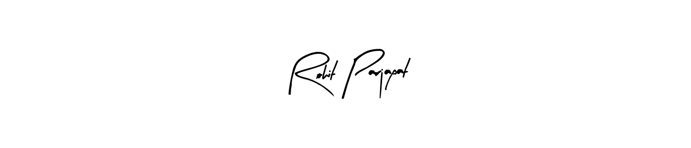 How to Draw Rohit Parjapat signature style? Arty Signature is a latest design signature styles for name Rohit Parjapat. Rohit Parjapat signature style 8 images and pictures png