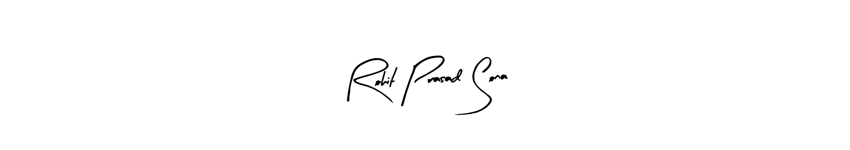 You can use this online signature creator to create a handwritten signature for the name Rohit Prasad Sona. This is the best online autograph maker. Rohit Prasad Sona signature style 8 images and pictures png