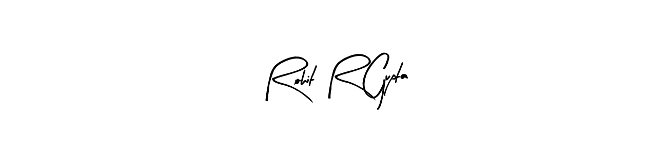 How to make Rohit R Gupta signature? Arty Signature is a professional autograph style. Create handwritten signature for Rohit R Gupta name. Rohit R Gupta signature style 8 images and pictures png