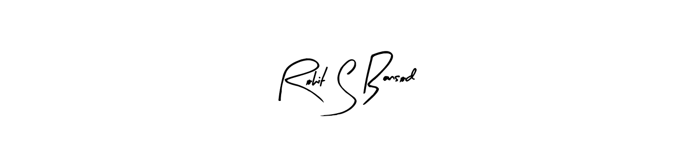 How to make Rohit S Bansod signature? Arty Signature is a professional autograph style. Create handwritten signature for Rohit S Bansod name. Rohit S Bansod signature style 8 images and pictures png