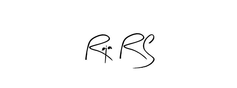 if you are searching for the best signature style for your name Roja R S. so please give up your signature search. here we have designed multiple signature styles  using Arty Signature. Roja R S signature style 8 images and pictures png