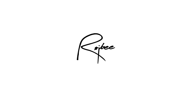 Create a beautiful signature design for name Rojbee. With this signature (Arty Signature) fonts, you can make a handwritten signature for free. Rojbee signature style 8 images and pictures png