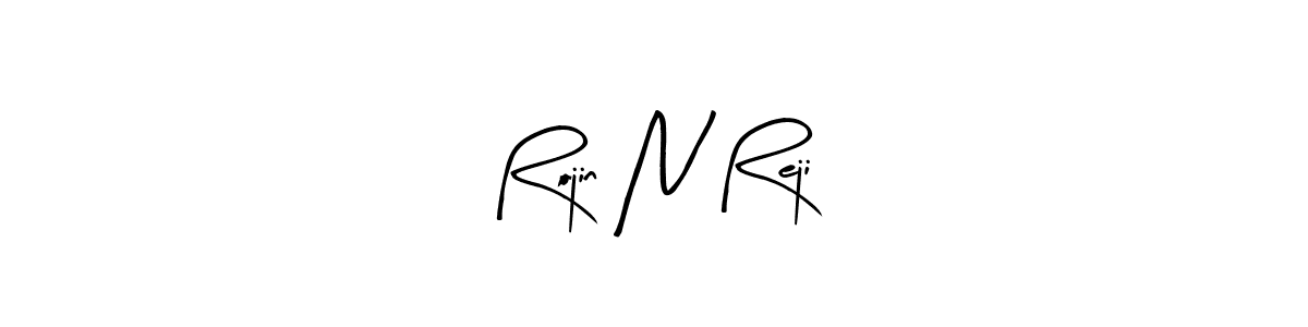 This is the best signature style for the Rojin N Reji name. Also you like these signature font (Arty Signature). Mix name signature. Rojin N Reji signature style 8 images and pictures png