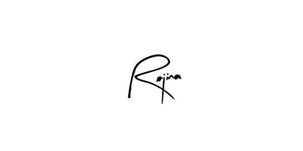 How to make Rojina signature? Arty Signature is a professional autograph style. Create handwritten signature for Rojina name. Rojina signature style 8 images and pictures png