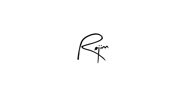 How to make Rojinn signature? Arty Signature is a professional autograph style. Create handwritten signature for Rojinn name. Rojinn signature style 8 images and pictures png