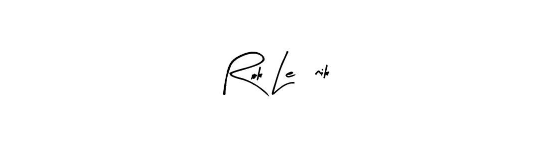Make a beautiful signature design for name Rok Lešnik. Use this online signature maker to create a handwritten signature for free. Rok Lešnik signature style 8 images and pictures png